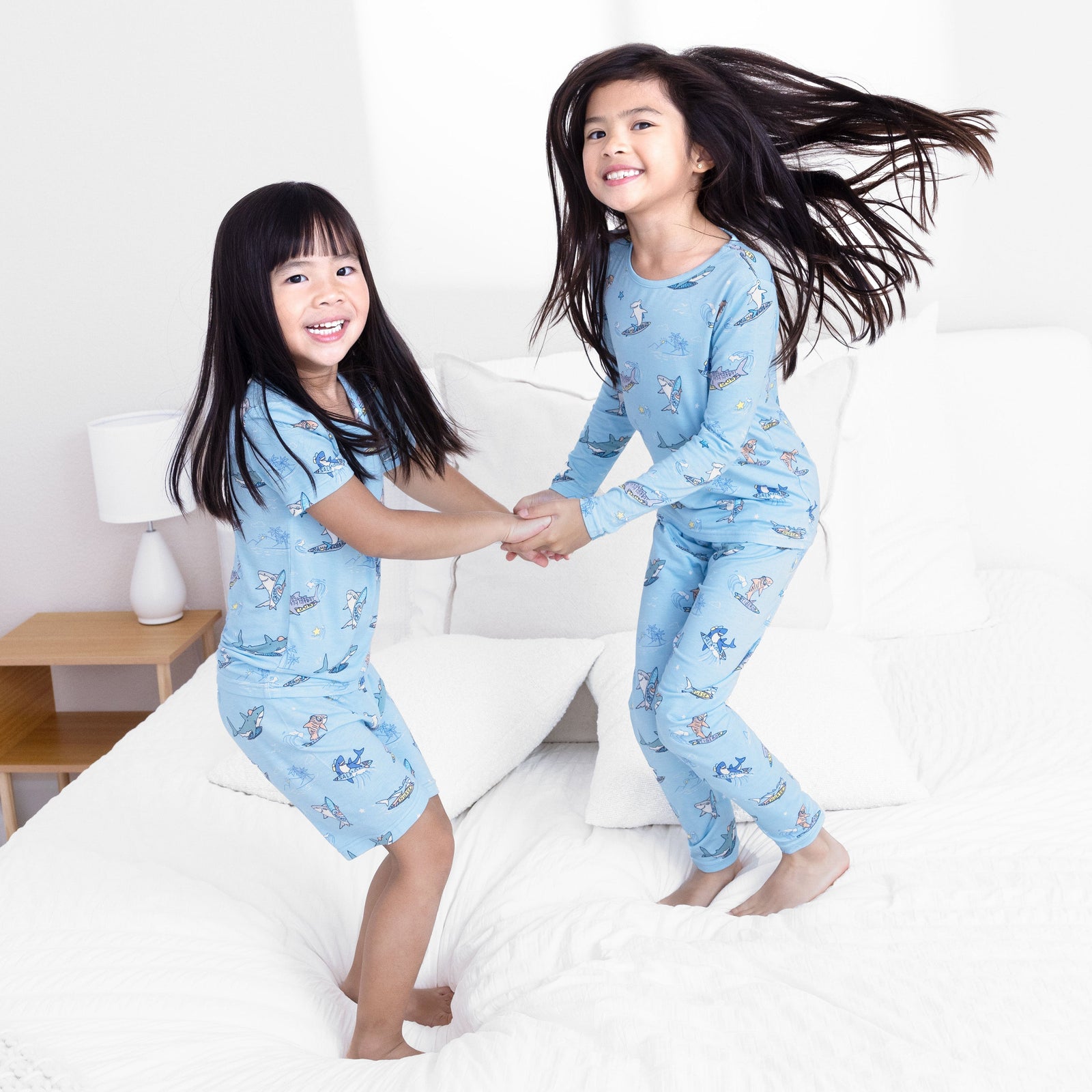 Shark School Bamboo Kids Pajamas