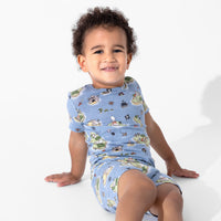 Pirate Cove Bamboo Kids Pajama Short Set