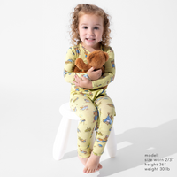 Teddy Bear Picnic Bamboo Convertible Footie