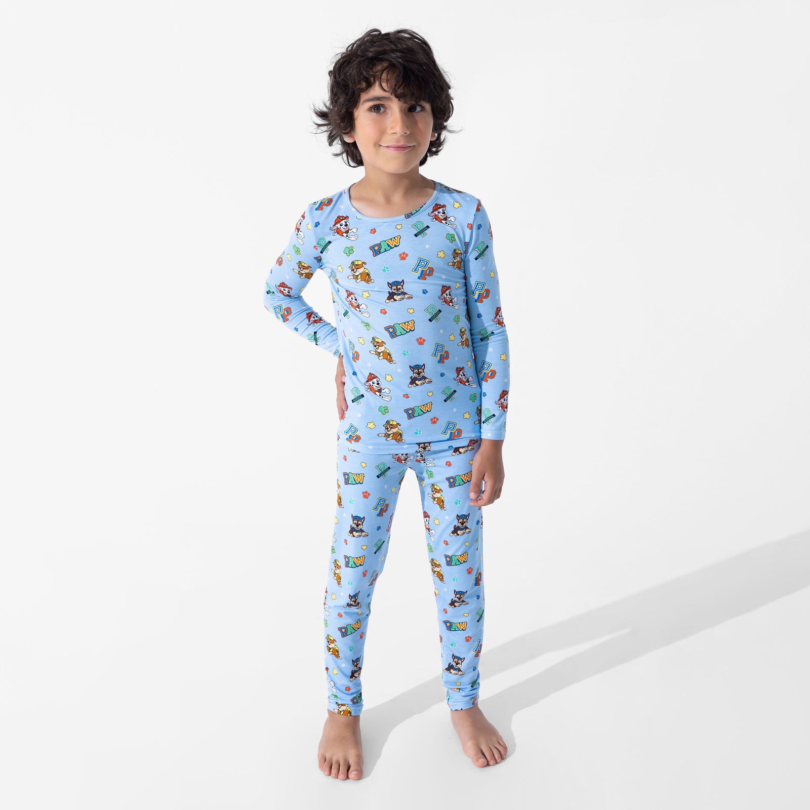PAW Patrol: Varsity Blue Bamboo Kids Pajamas