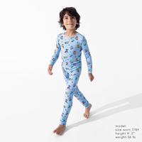 PAW Patrol: Varsity Blue Bamboo Kids Pajamas