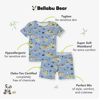 Pirate Cove Bamboo Kids Pajama Short Set