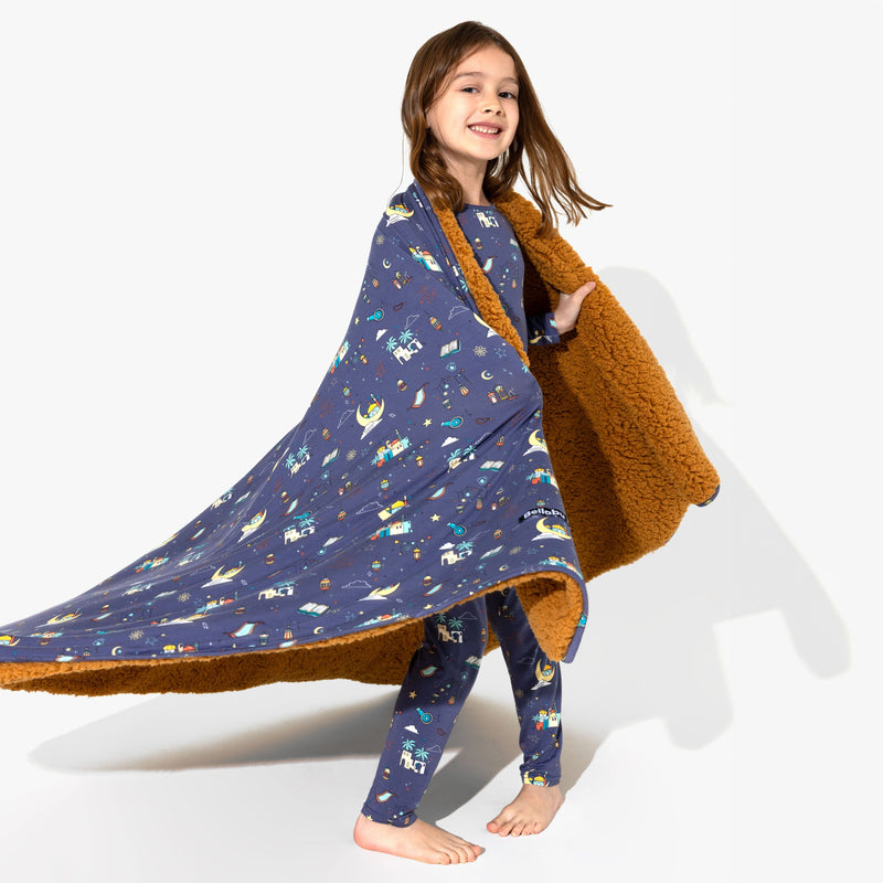 Ramadan Bamboo Sherpa Blanket