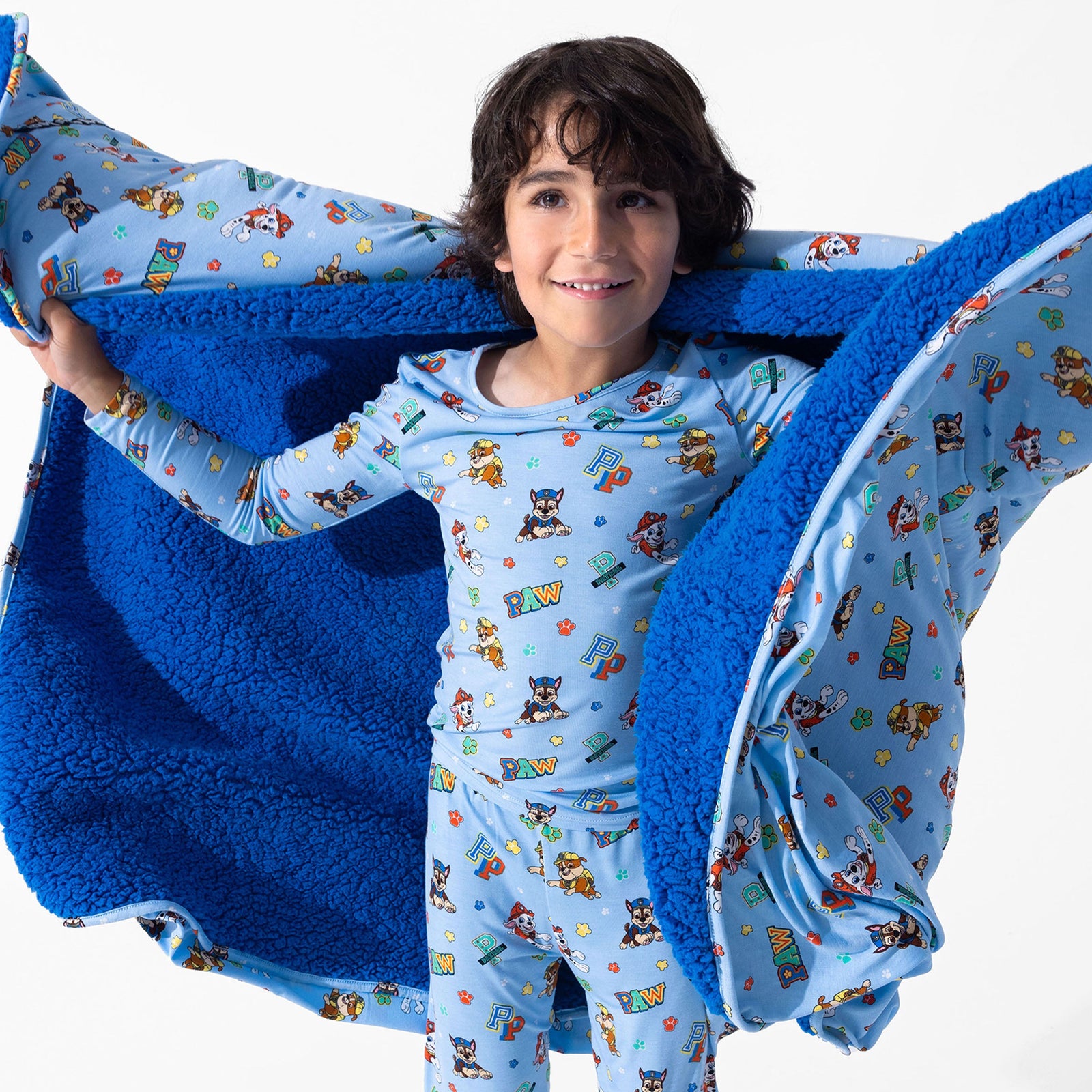 PAW Patrol: Varsity Blue Bamboo Kids Pajamas