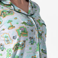 Minecraft Overworld Dreams Bamboo Women's Pajama Set