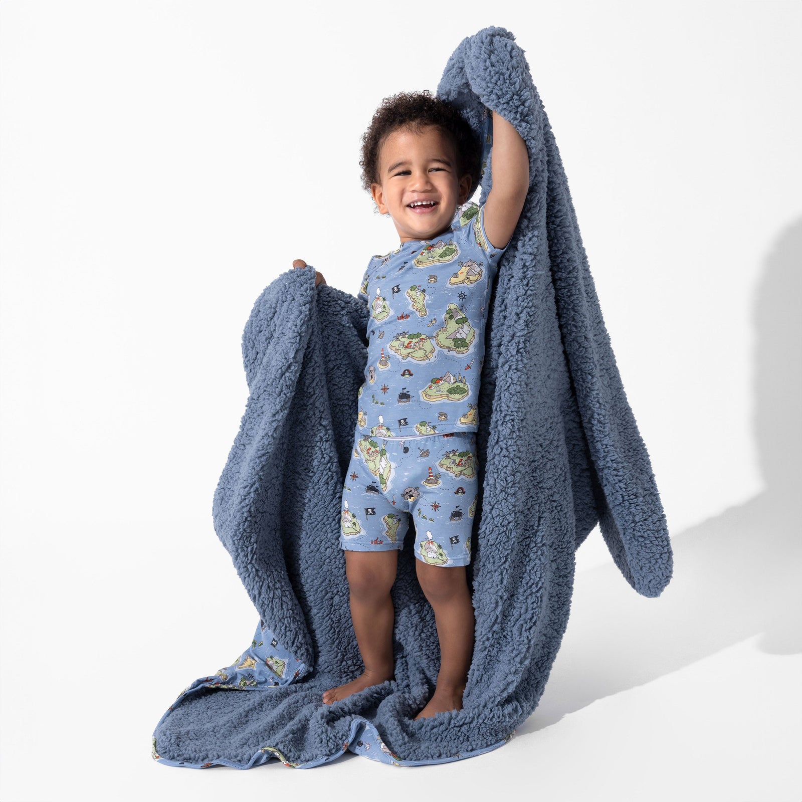 Pirate Cove Bamboo Kids Pajama Short Set