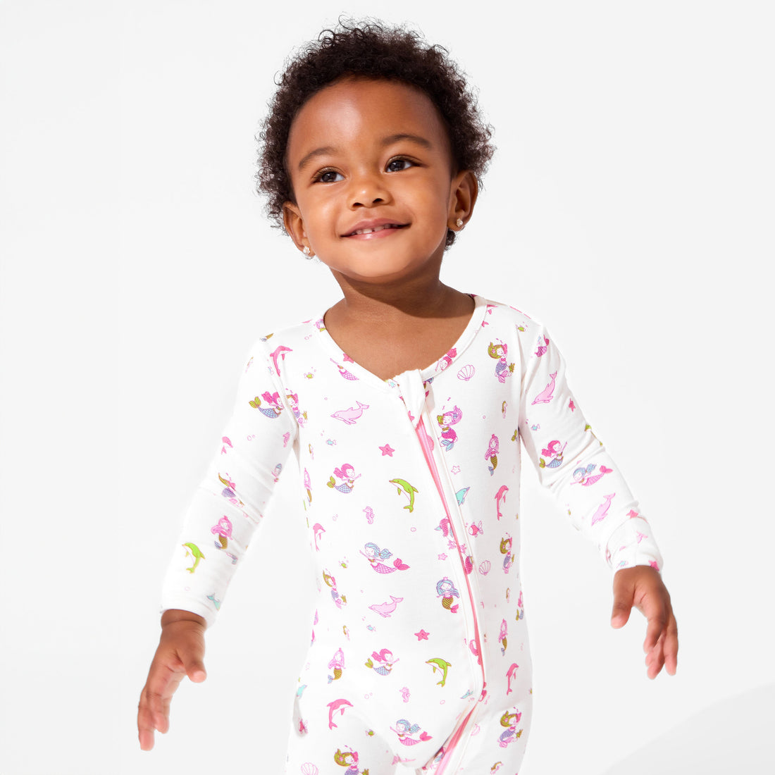 Mermaid Bamboo Convertible Footie