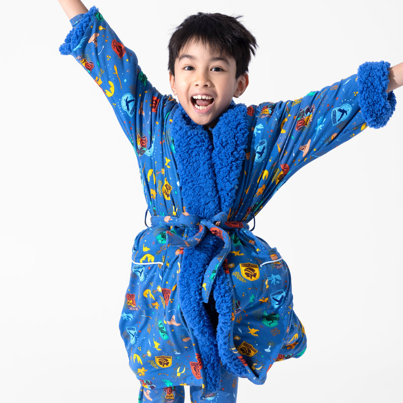 House Pride Bamboo Kids Sherpa Robe