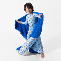 PAW Patrol: Varsity Blue Bamboo Kids Pajamas