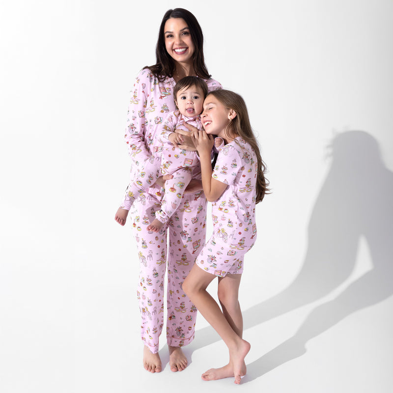 Tea Party Bamboo Women's Pajama Set