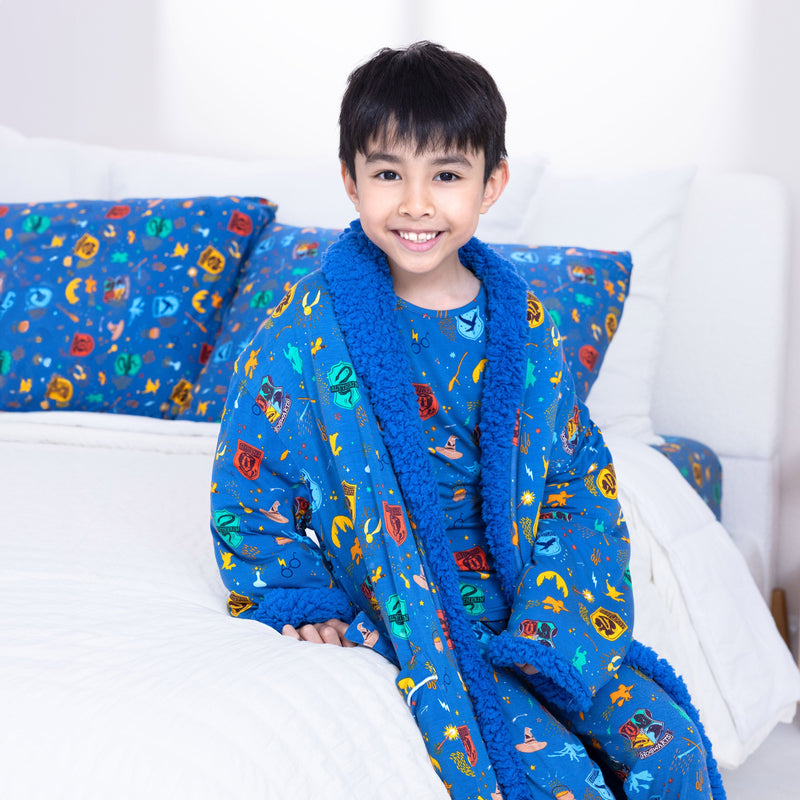 House Pride Bamboo Kids Sherpa Robe