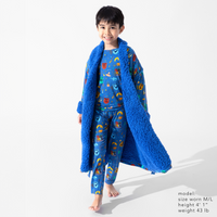 House Pride Bamboo Kids Sherpa Robe