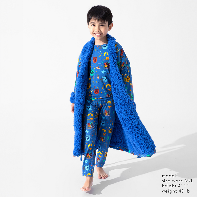 House Pride Bamboo Kids Sherpa Robe