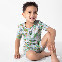 Minecraft Overworld Dreams Bamboo Kids Pajama Short Set
