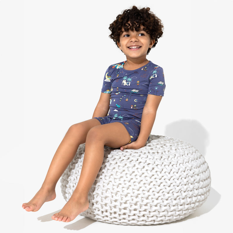 Ramadan Bamboo Kids Pajama Short Set