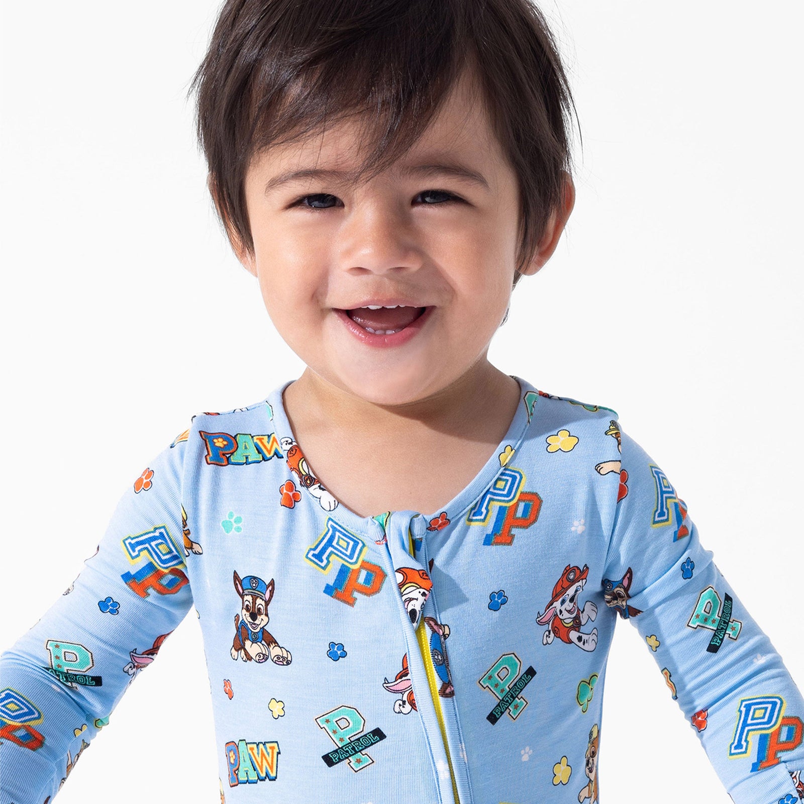 PAW Patrol: Varsity Blue Bamboo Convertible Footie