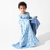 Shark School Bamboo Blanket