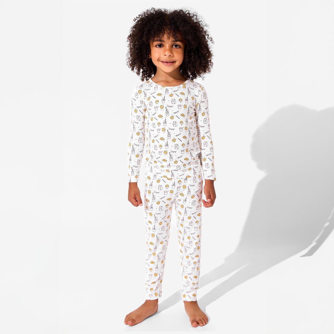 Milk & Cookies Bamboo Kids Pajamas