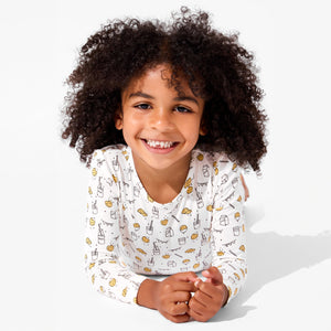 Milk & Cookies Bamboo Kids Pajamas