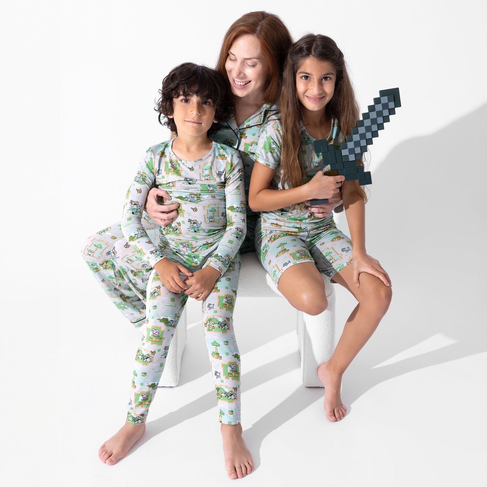 Minecraft Overworld Dreams Bamboo Women's Pajama Set