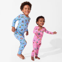 PAW Patrol: Varsity Blue Bamboo Kids Pajamas
