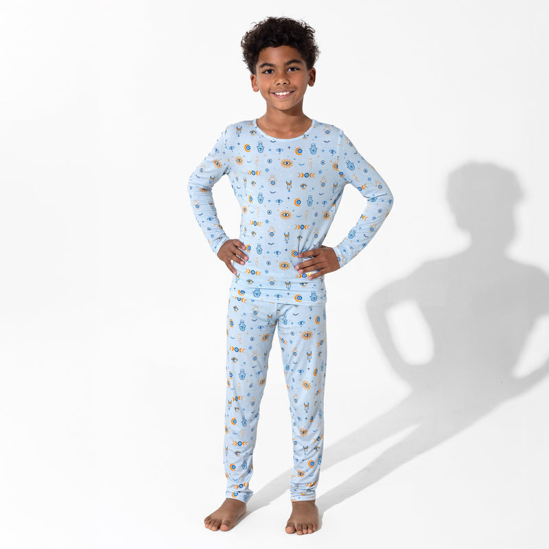 The Eye Blue Bamboo Kids Pajamas
