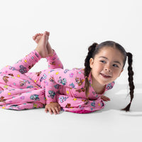 PAW Patrol: Varsity Pink Bamboo Sherpa Blanket