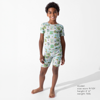 Minecraft Overworld Dreams Bamboo Kids Pajama Short Set