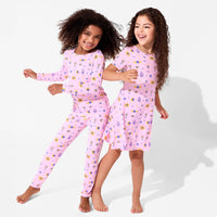 The Eye Pink Bamboo Kids Pajamas