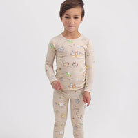 Foodie Cats Bamboo Kids Pajamas