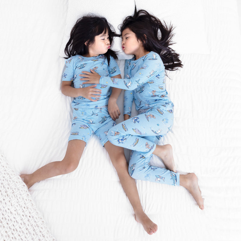 Shark School Bamboo Kids Pajamas