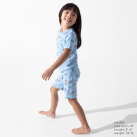 Shark School Bamboo Kids Pajama Short Set