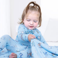 Shark School Bamboo Blanket