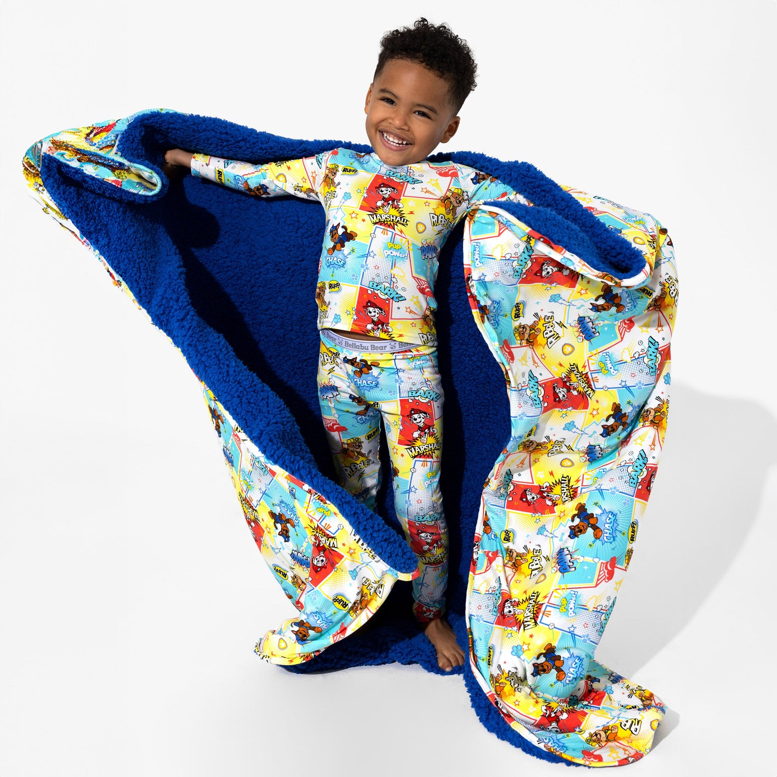 PAW Patrol: Comic Boy Pups Bamboo Sherpa Blanket