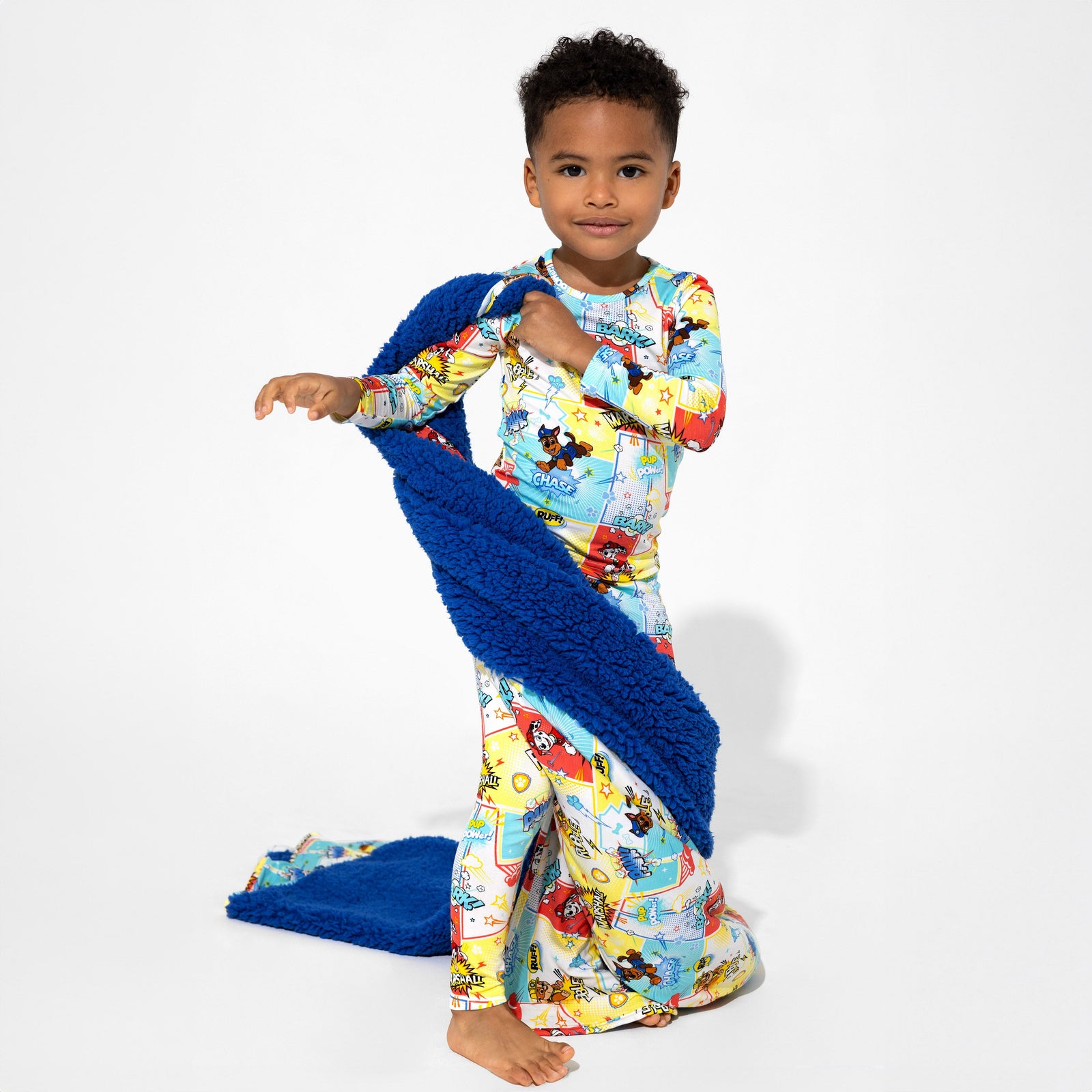 PAW Patrol: Comic Boy Pups Bamboo Sherpa Blanket