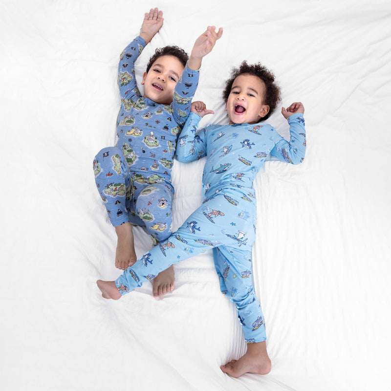 Pirate Cove Bamboo Kids Pajamas