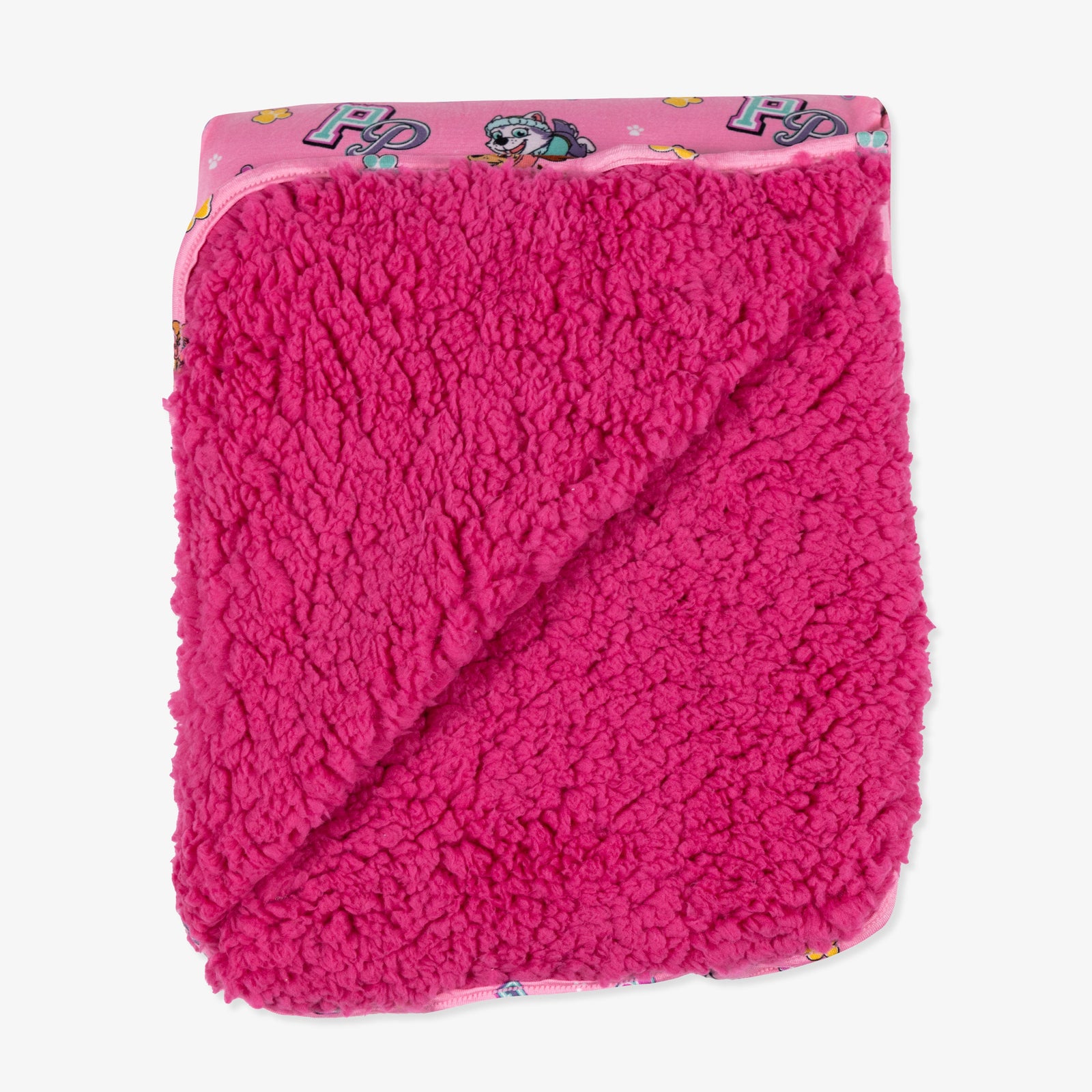 PAW Patrol: Varsity Pink Bamboo Sherpa Blanket