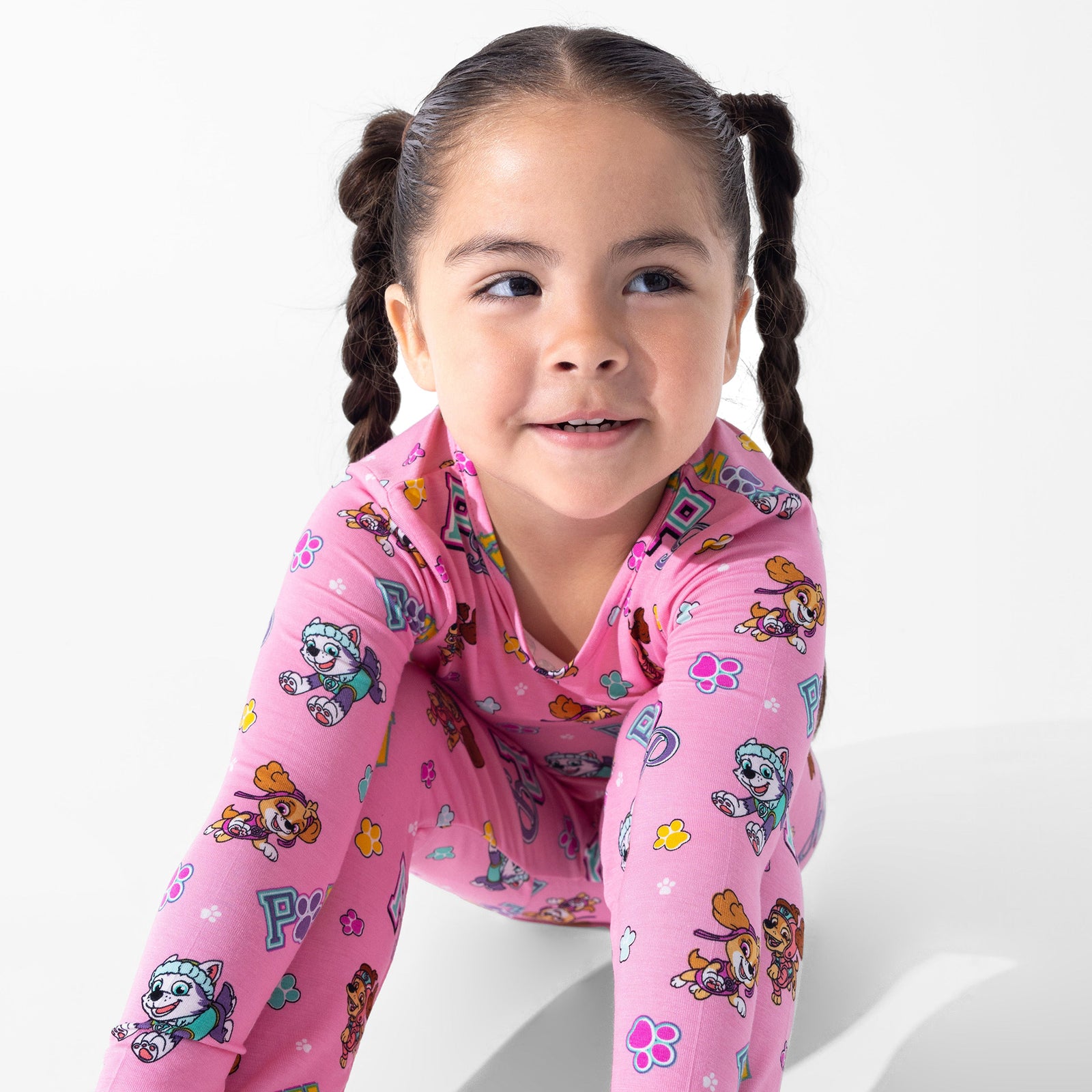 PAW Patrol: Varsity Pink Bamboo Kids Pajamas