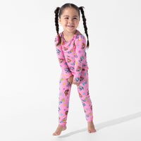 PAW Patrol: Varsity Pink Bamboo Kids Pajamas