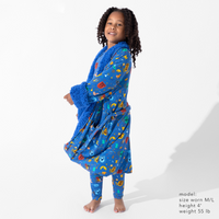 House Pride Bamboo Kids Sherpa Robe