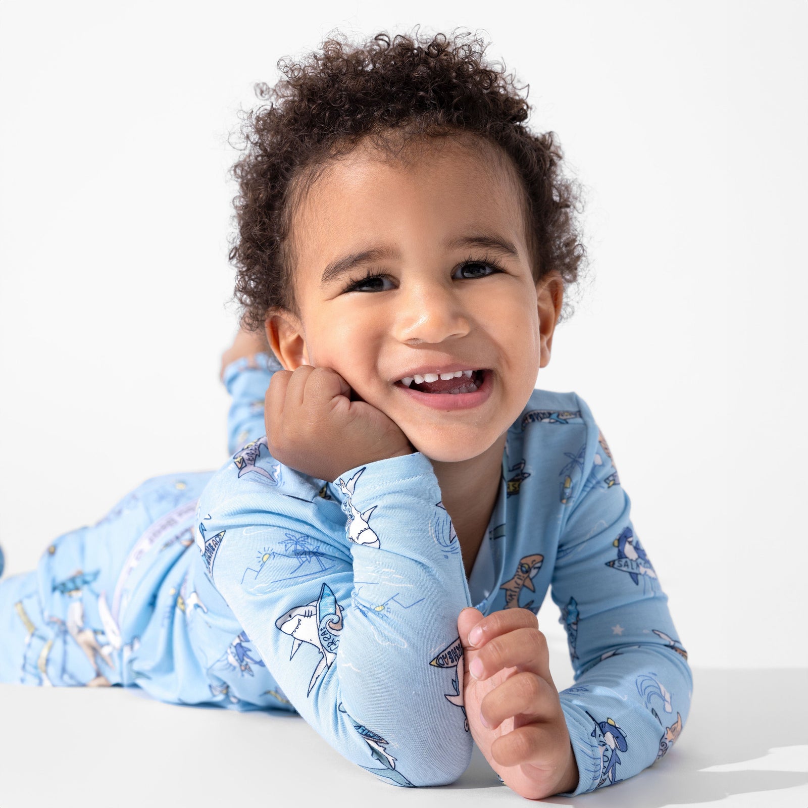 Shark School Bamboo Kids Pajamas