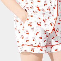 Cherry On Top Bamboo Women's Pajama Short Set